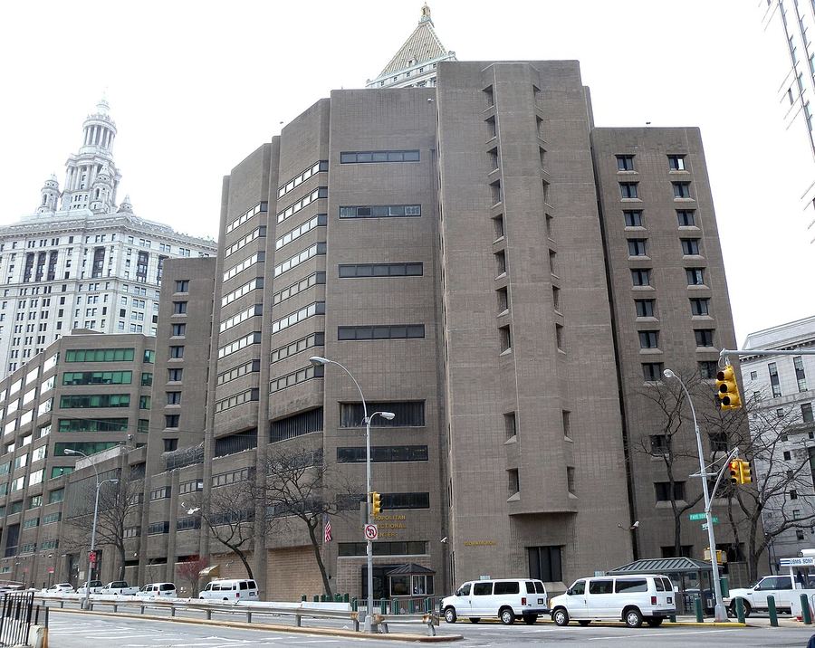 The Metropolitan Correctional Center, where Epstein was found dead in his cell on Aug. 10, 2019.