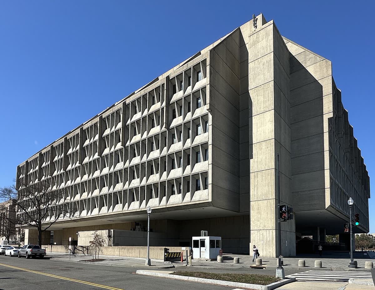 The Hubert H. Humphrey Building in Washington, headquarters of the Department of Health and Human Services.